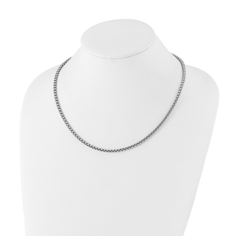 Chisel Stainless Steel Polished 3.8mm Fancy Link Chain