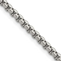 Chisel Stainless Steel Polished 3.8mm Fancy Link Chain