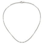 Stainless Steel Polished Fancy Link Necklace