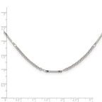 Stainless Steel Polished Fancy Link Necklace