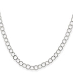 Chisel Stainless Steel Polished 6mm Circle Link Necklace
