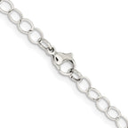 Chisel Stainless Steel Polished 6mm Circle Link Necklace