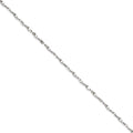 Stainless Steel Polished Fancy Link Spiral Chain