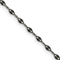 Chisel Stainless Steel Oxidized 2.5mm Alternate Anchor Link Chain