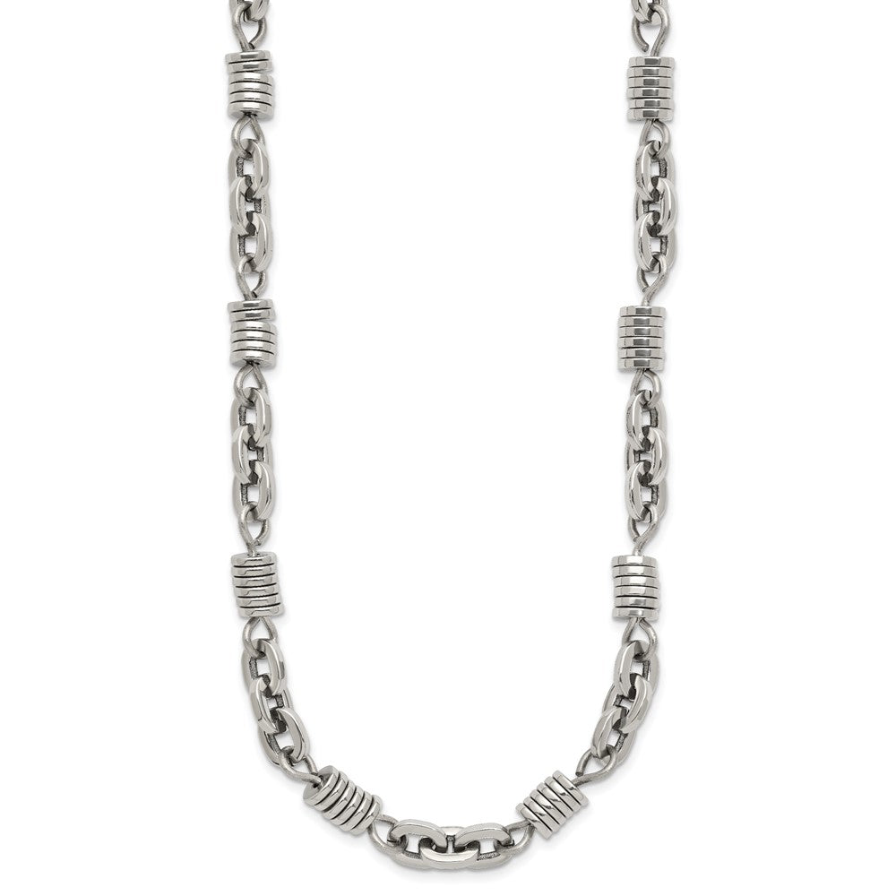Chisel Stainless Steel Polished Necklace