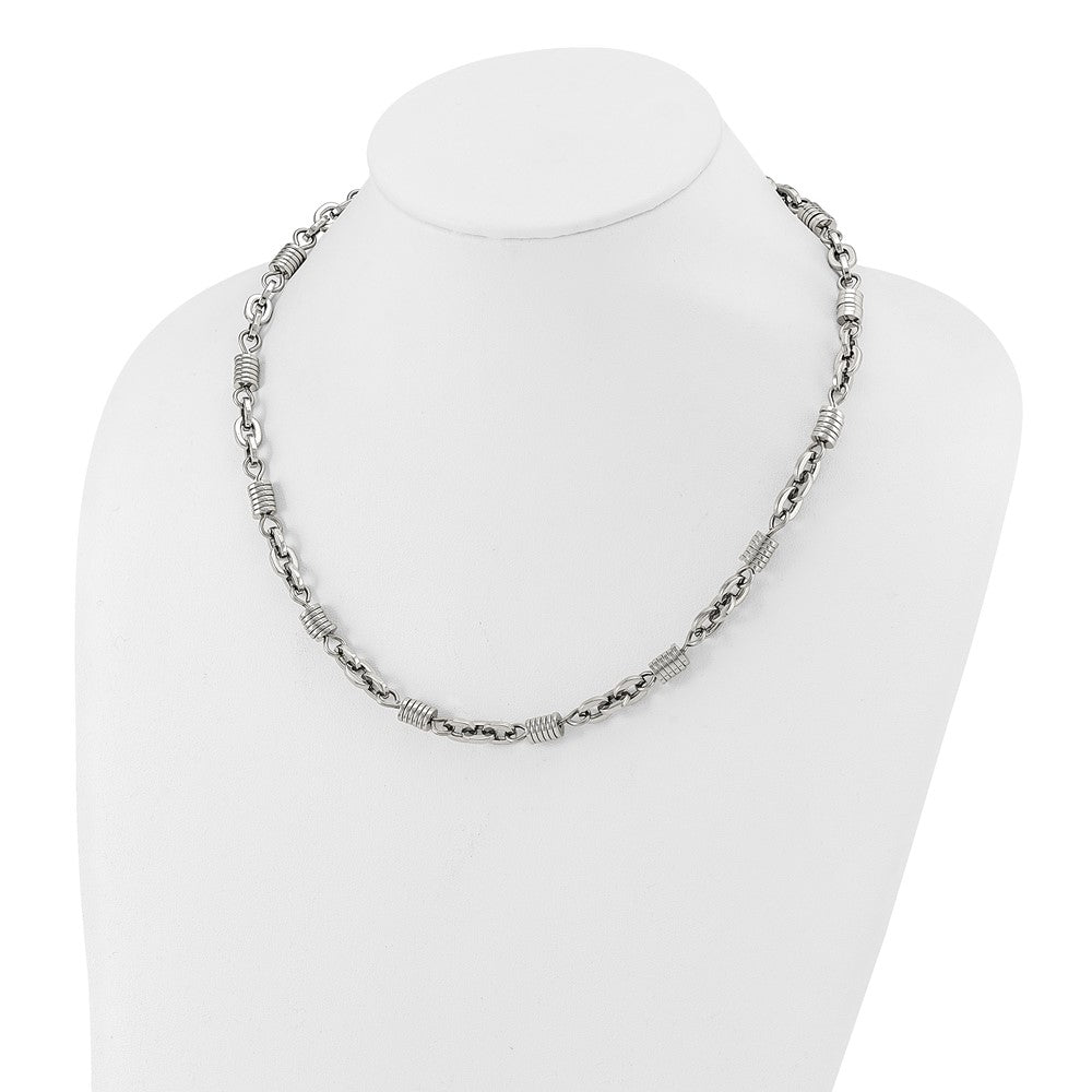 Chisel Stainless Steel Polished Necklace