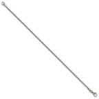 Chisel Stainless Steel Polished 2.5mm Fancy Link Anklet