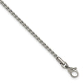 Chisel Stainless Steel Polished 2.5mm Fancy Link Anklet