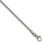 Chisel Stainless Steel Polished 2.5mm Fancy Link Anklet