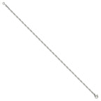Chisel Stainless Steel Polished Alternate Anchor Link Chain Anklet