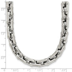 Chisel Stainless Steel Polished Link Necklace
