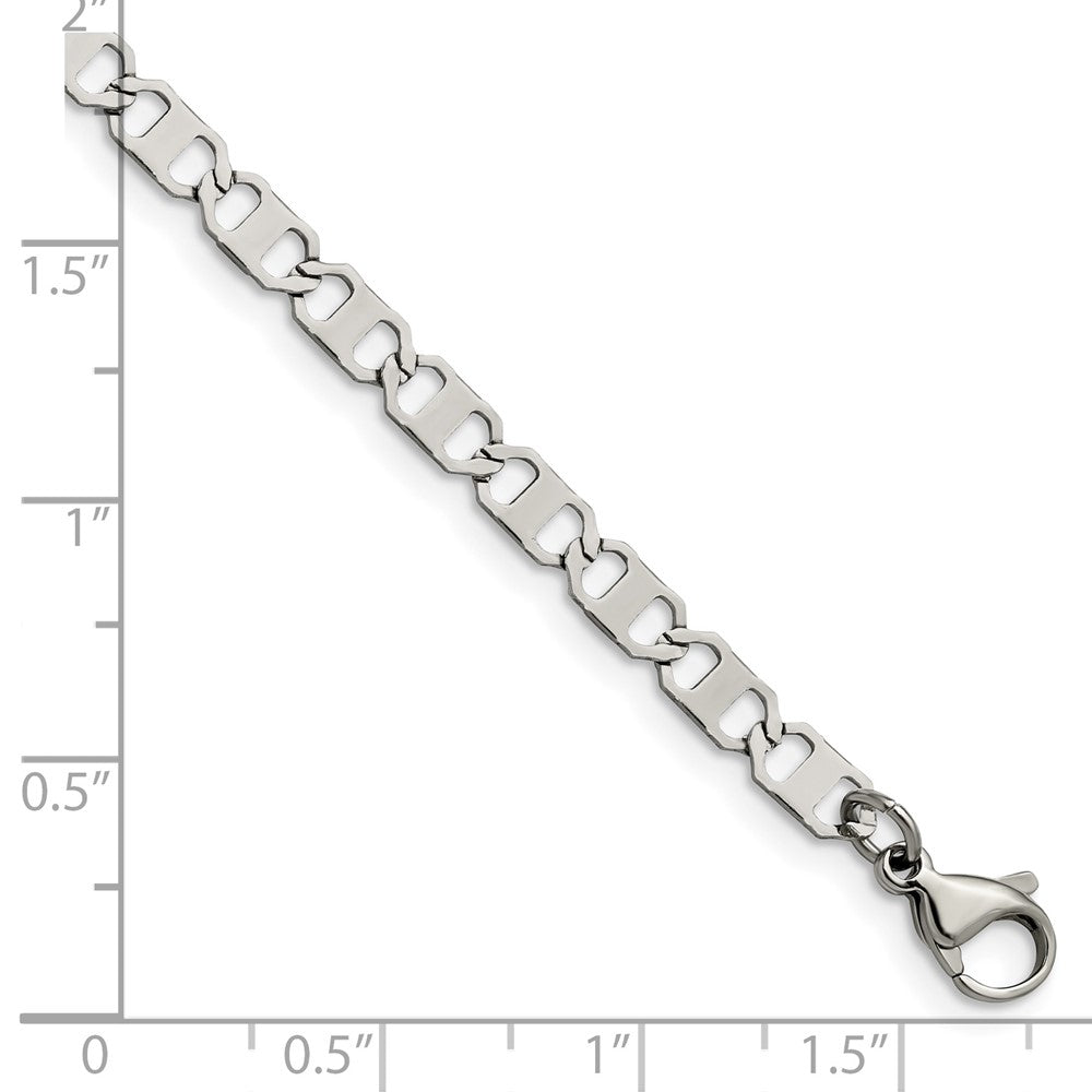 Chisel Stainless Steel Polished 5mm Anchor Chain
