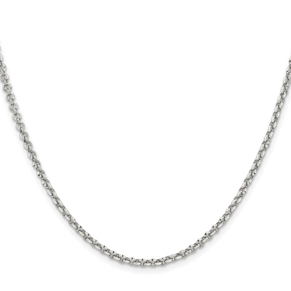 Chisel Stainless Steel Polished 3.2mm Rolo Chain