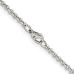Chisel Stainless Steel Polished 3.2mm Rolo Chain
