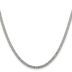 Chisel Stainless Steel Polished 3.1mm Bismark Chain