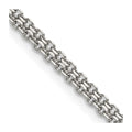 Chisel Stainless Steel Polished 3.1mm Bismark Chain