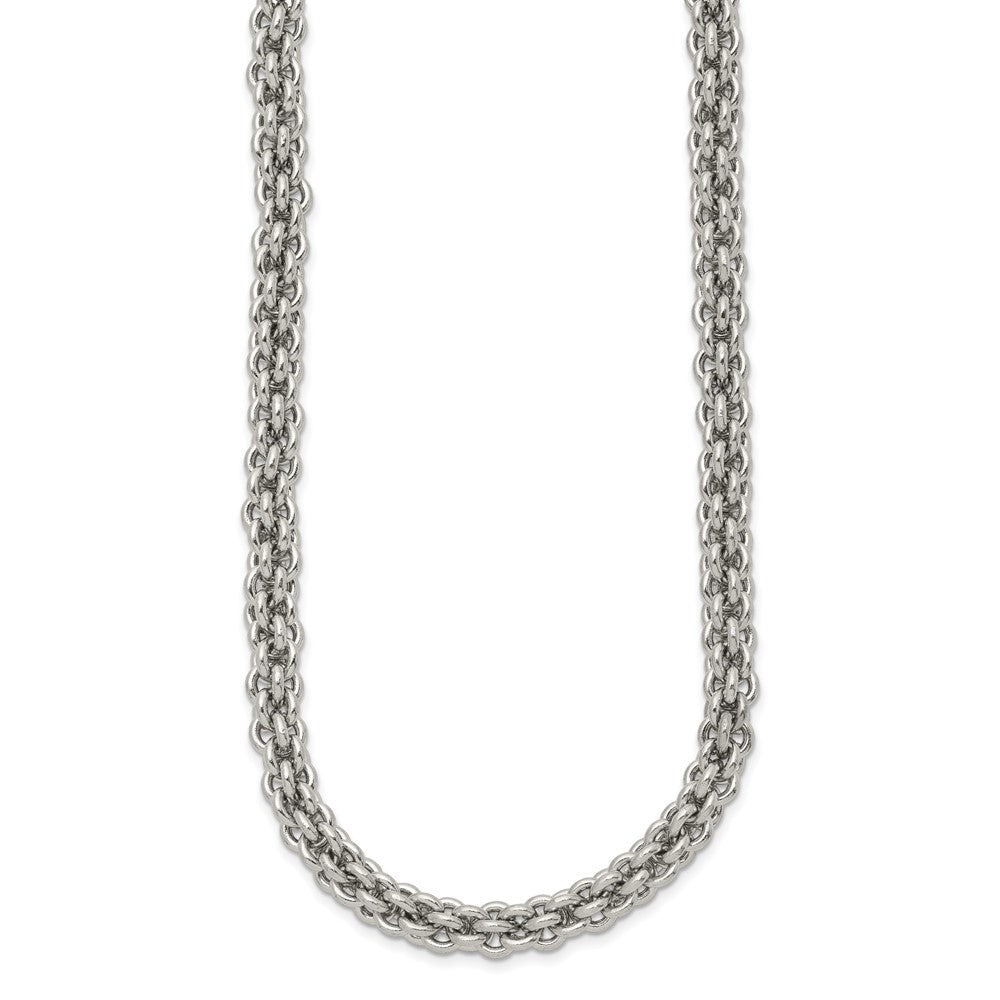 Chisel Stainless Steel Polished Necklace