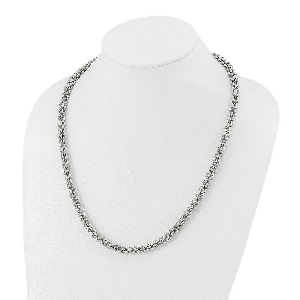 Chisel Stainless Steel Polished Necklace
