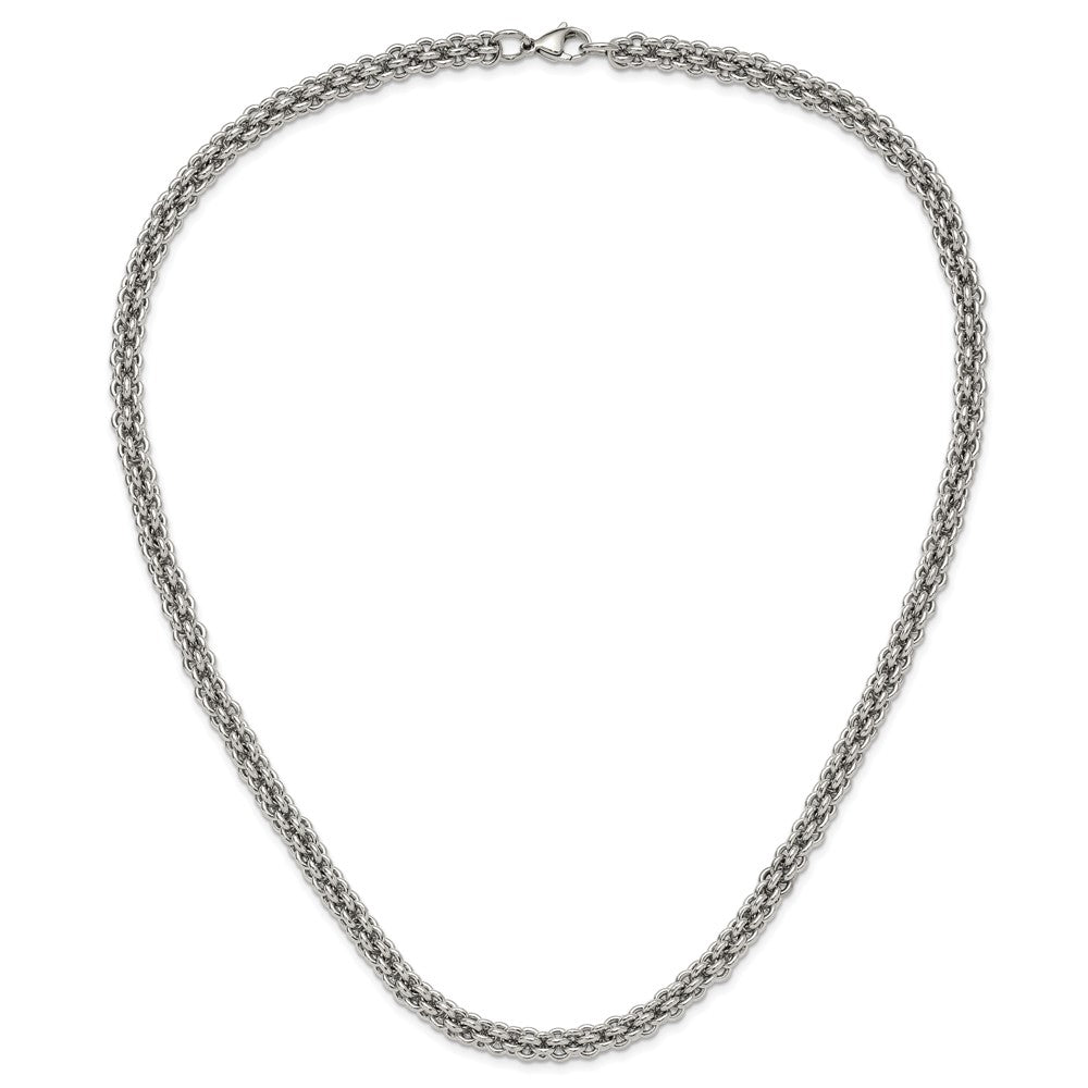 Chisel Stainless Steel Polished Necklace