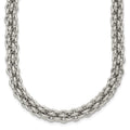 Chisel Stainless Steel Polished Necklace
