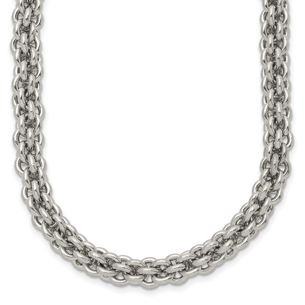 Chisel Stainless Steel Polished Necklace