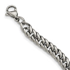Chisel Stainless Steel Polished Double Curb Chain Necklace