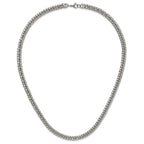 Chisel Stainless Steel Polished Double Curb Chain Necklace