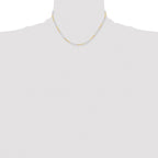 Chisel Two-tone Brass 1.2mm Fancy Chain