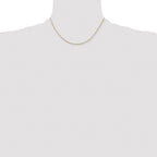 Chisel Two-tone Brass 1.00mm Snake Chain
