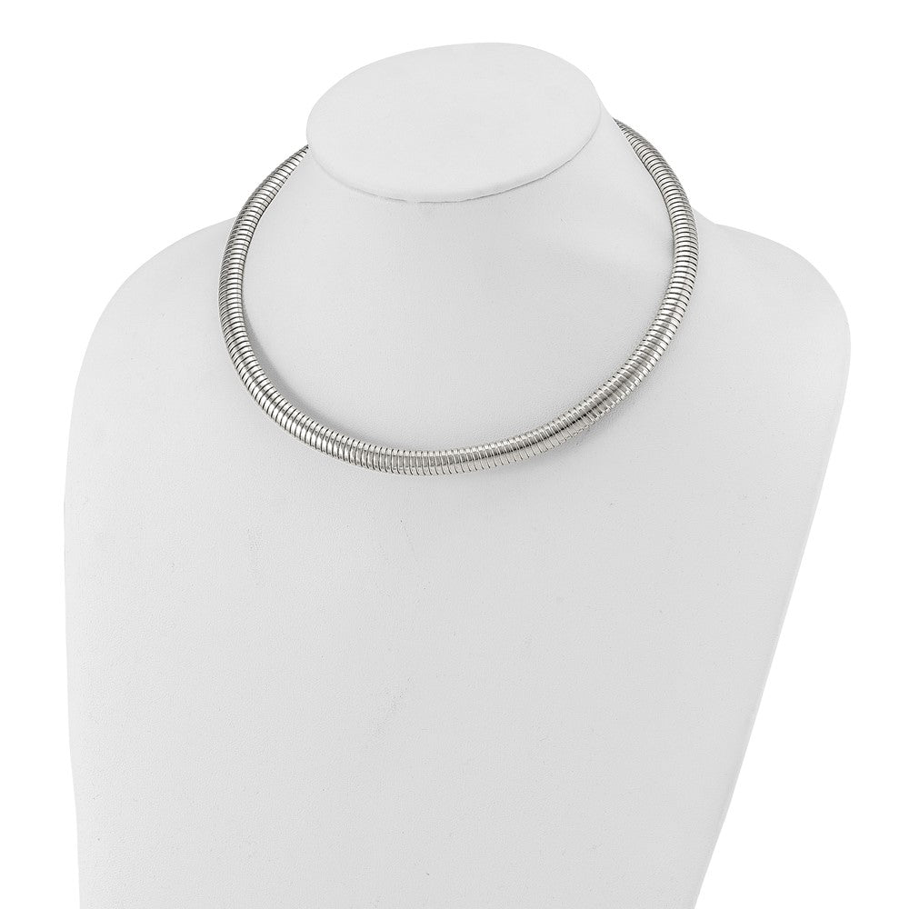 Chisel Stainless Steel Polished 8mm Necklace