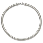 Chisel Stainless Steel Polished 8mm Necklace