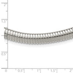 Chisel Stainless Steel Polished 8mm Necklace
