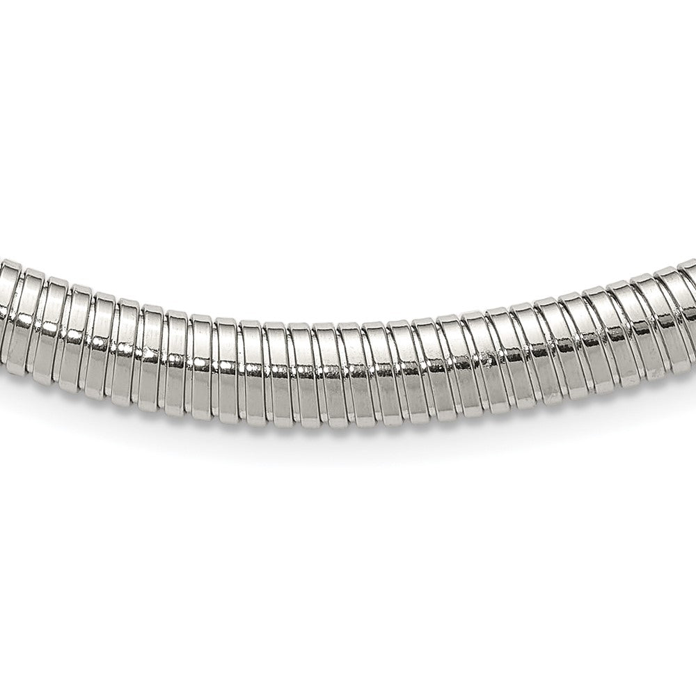 Chisel Stainless Steel Polished 8mm Necklace