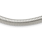 Chisel Stainless Steel Polished 8mm Necklace