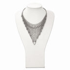 Stainless Steel Polished Multi Chain Necklace