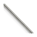 Chisel Stainless Steel Polished 2mm Snake Chain