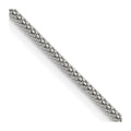 Chisel Stainless Steel Polished 2mm Bismark Chain