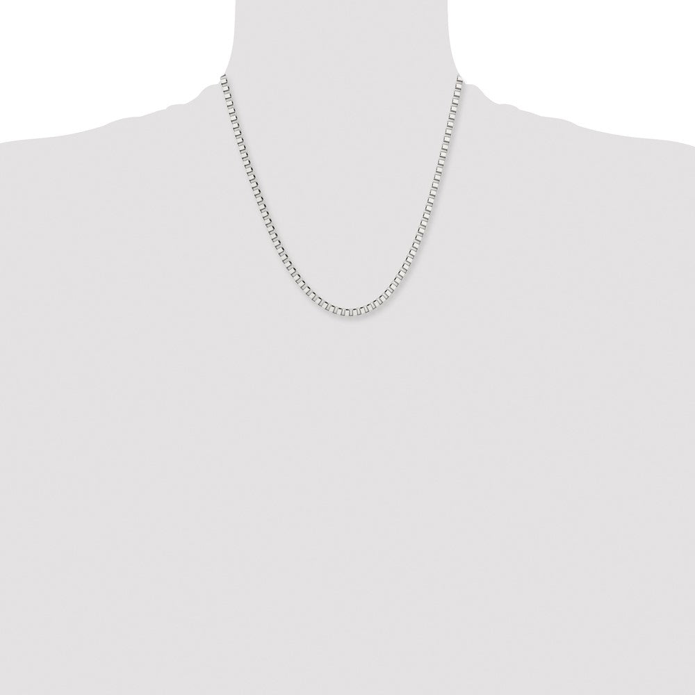 Chisel Stainless Steel Polished 4mm Box Chain