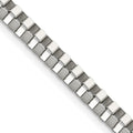 Chisel Stainless Steel Polished 4mm Box Chain
