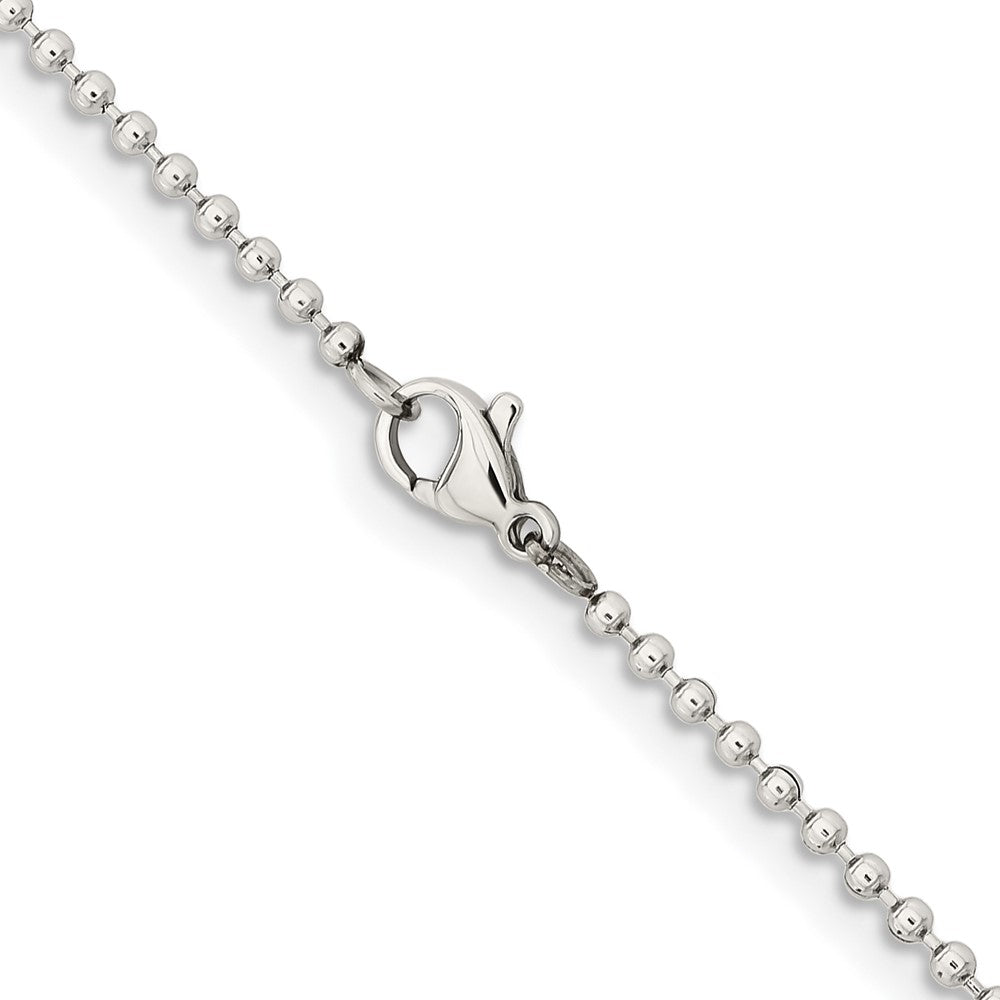 Chisel Stainless Steel Polished 2mm Ball Chain