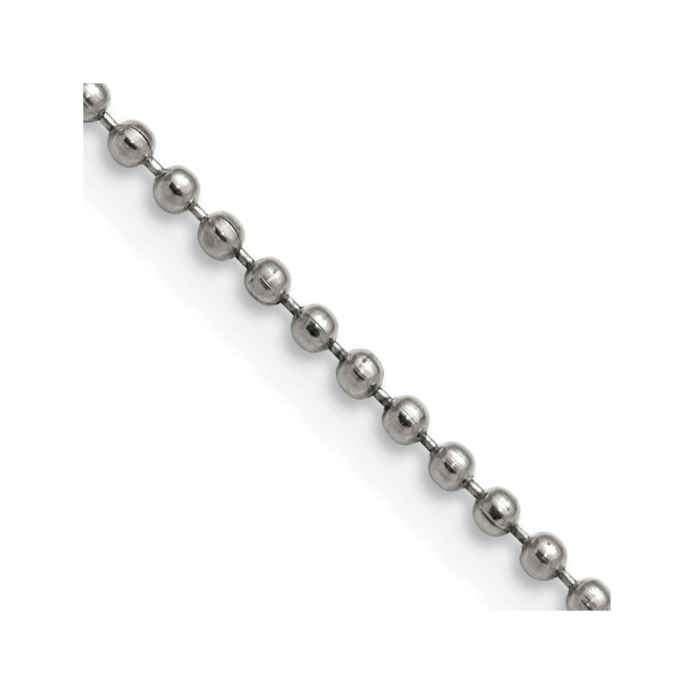 Chisel Stainless Steel Polished 2mm Ball Chain