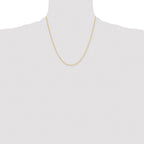 Chisel Stainless Steel Polished Yellow IP-plated 2mm Ball Chain