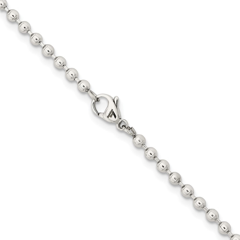 Chisel Stainless Steel Polished 3mm Ball Chain