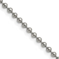 Chisel Stainless Steel Polished 3mm Ball Chain