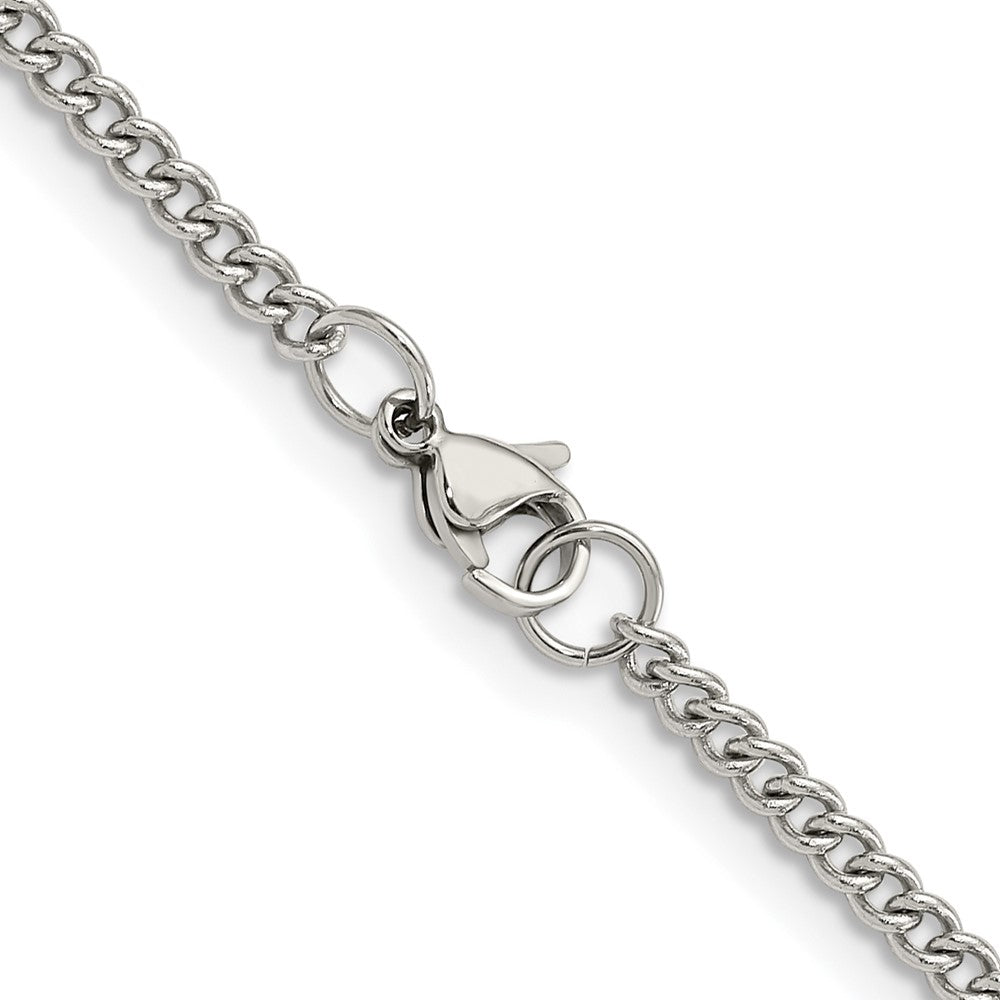 Chisel Stainless Steel Polished 3mm Curb Chain