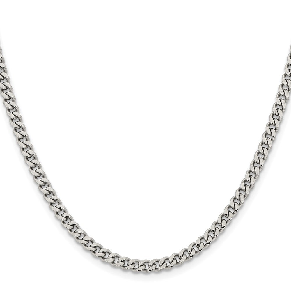 Chisel Stainless Steel Polished 4mm Curb Chain