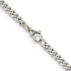 Chisel Stainless Steel Polished 4mm Curb Chain