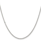 Chisel Stainless Steel Polished 2.3mm Cable Chain