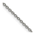 Chisel Stainless Steel Polished 2.3mm Cable Chain