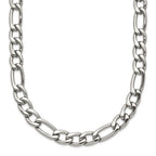 Chisel Stainless Steel Polished 6mm Figaro Chain